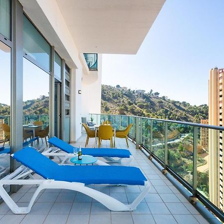 Апартаменти Skyline 10 Gran Terraza Privada Con Vistas Espectaculares Бенідорм Екстер'єр фото